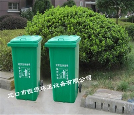 徐州100升玻璃钢垃圾桶LK-100A