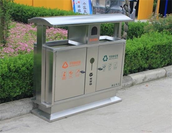 武汉不锈钢垃圾桶LK-30680